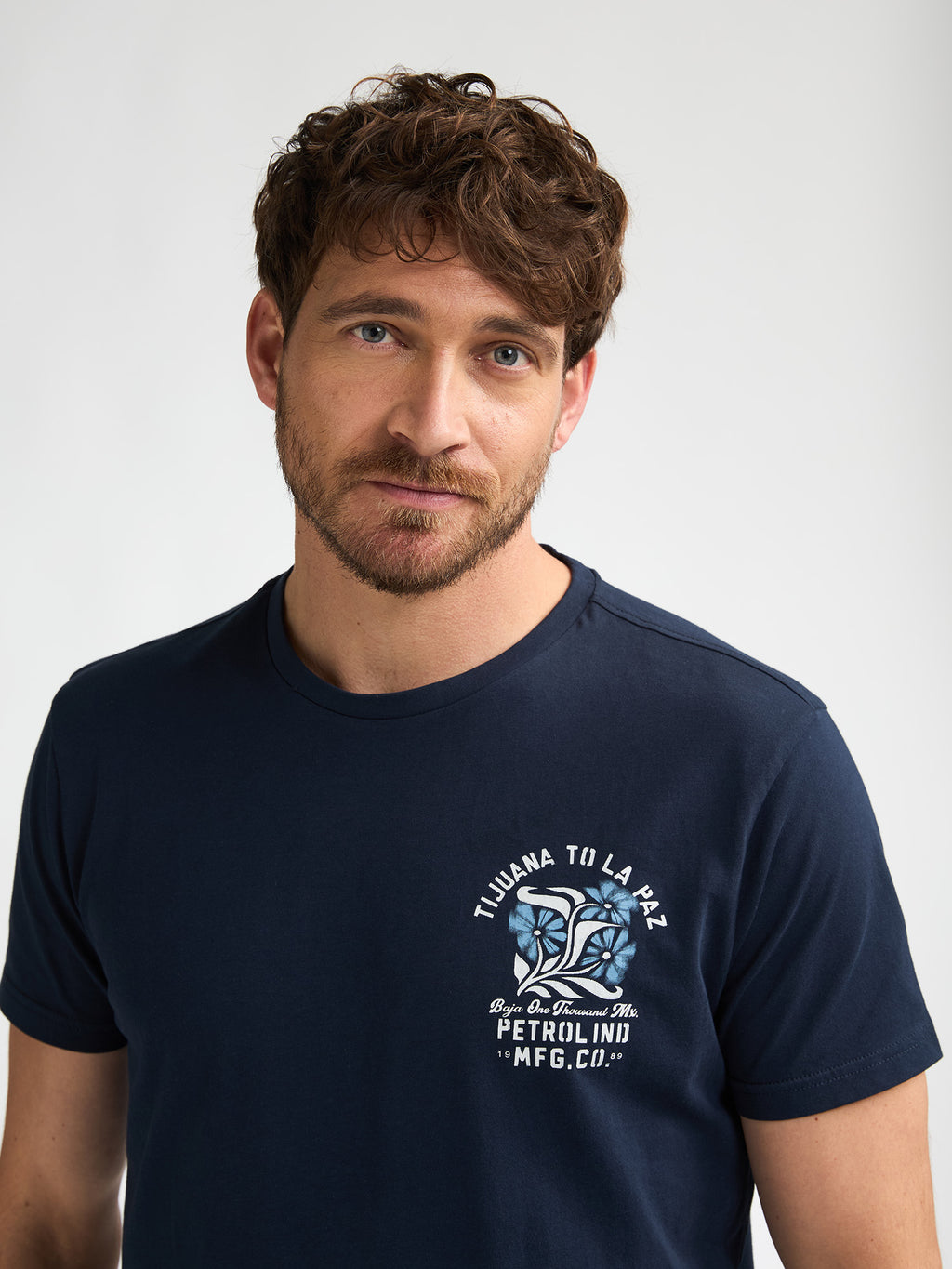 Petrol - T-shirt - Bleu foncé