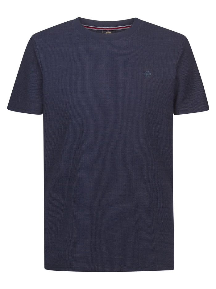 Petrol - T-Shirt - Donkerblauw