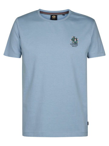 Petrol - T-Shirt - Blauw