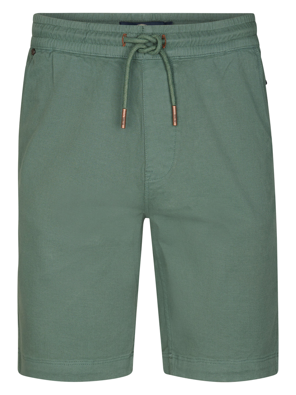 Petrol short groen met elastische taille en trekkoord voor heren