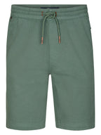 Petrol short groen met elastische taille en trekkoord voor heren