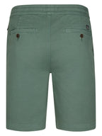 Petrol short groen met elastische taille en trekkoord voor heren