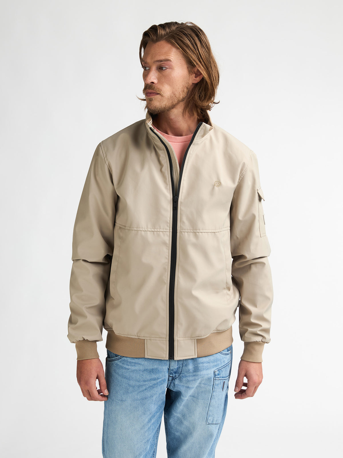 Petrol gilet beige pour homme – 2