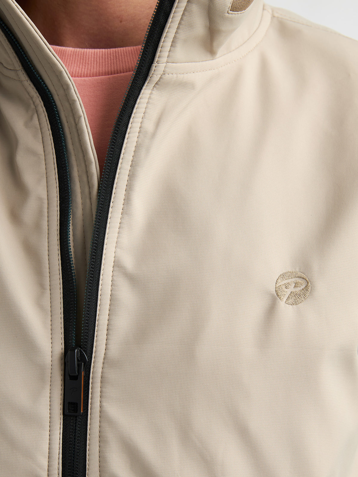 Petrol gilet beige pour homme – 5