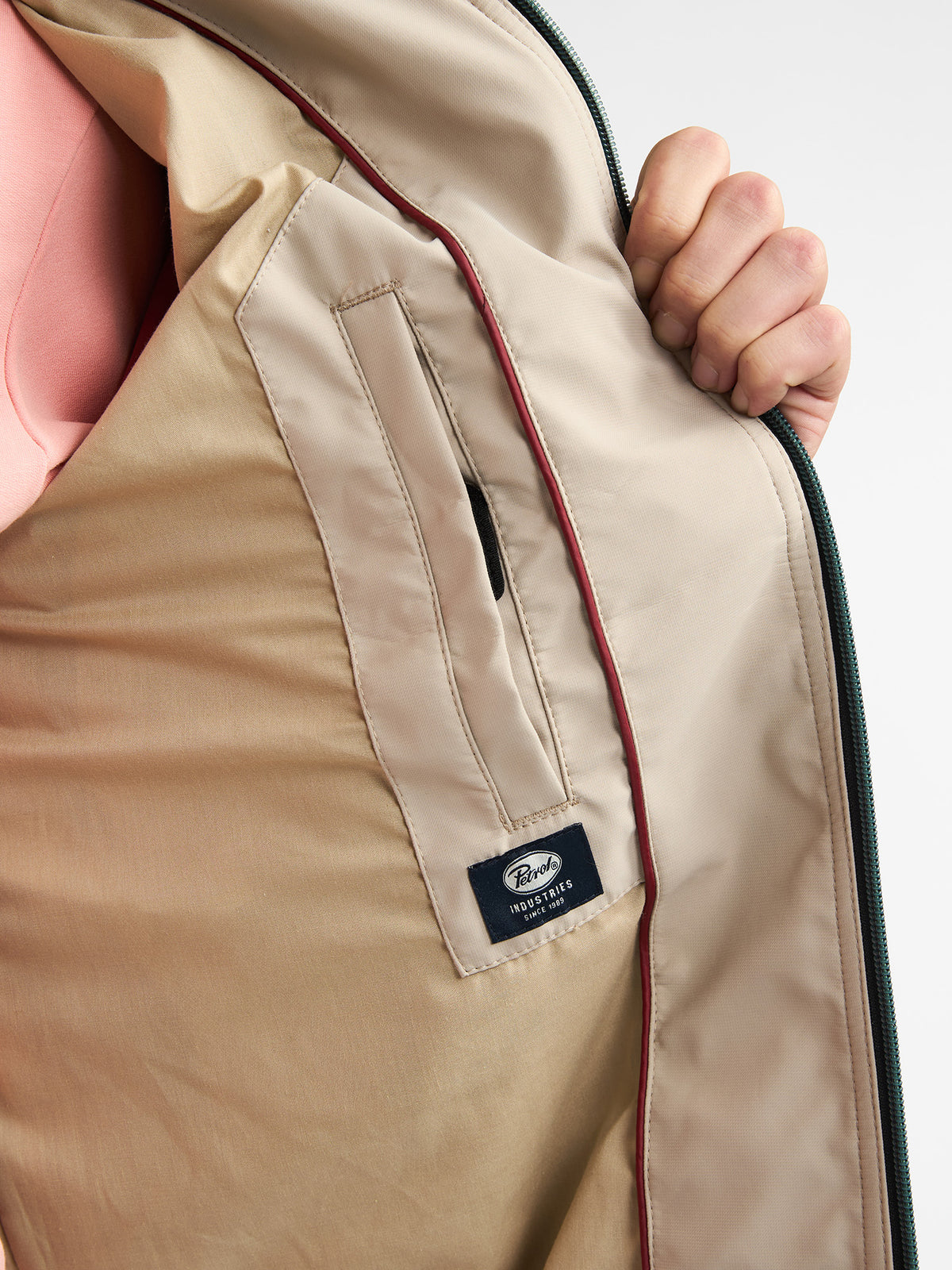 Petrol gilet beige pour homme – 4