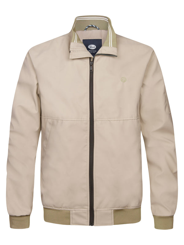 Petrol - Vest - Beige