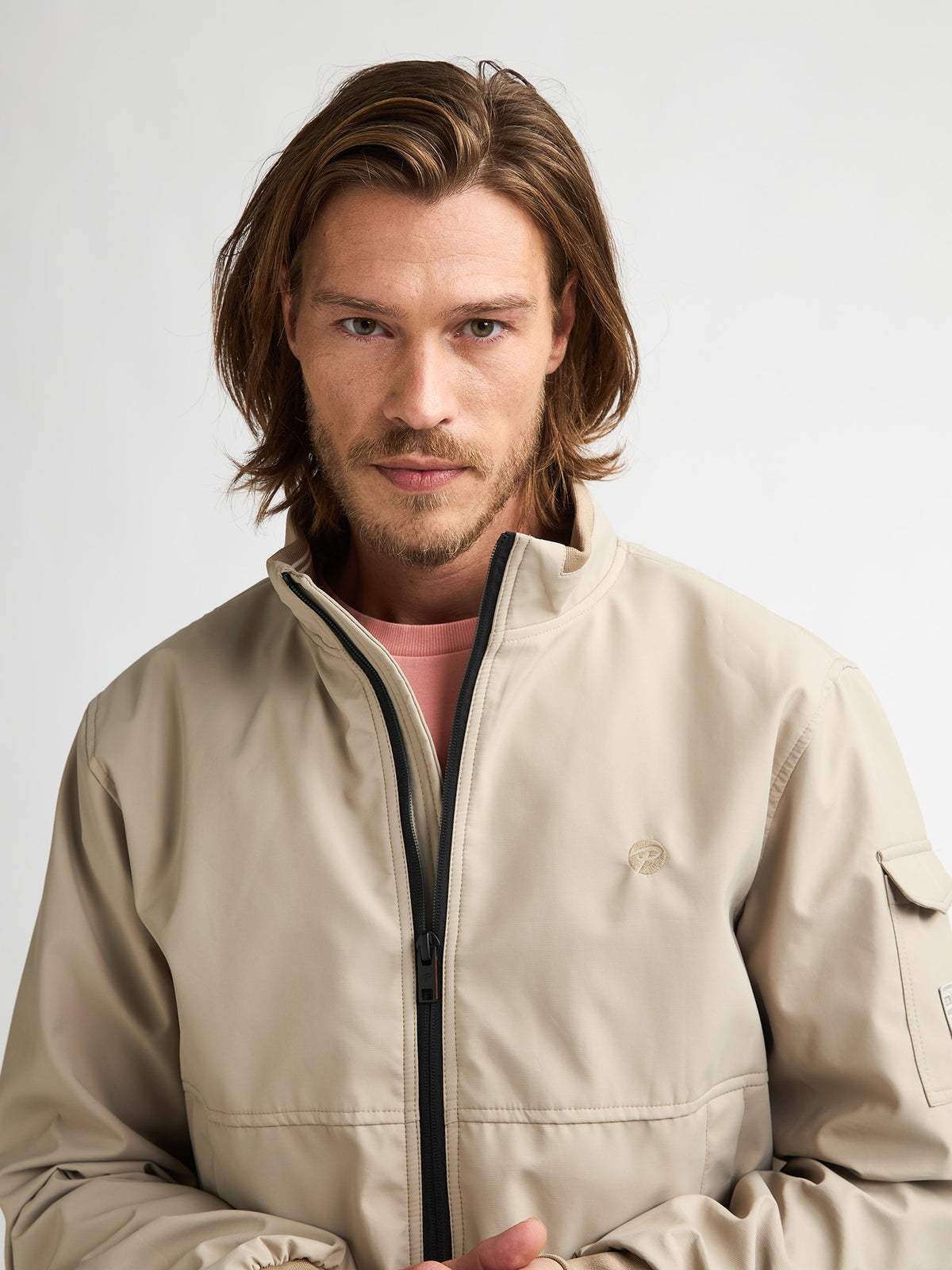 Petrol gilet beige pour homme – 9