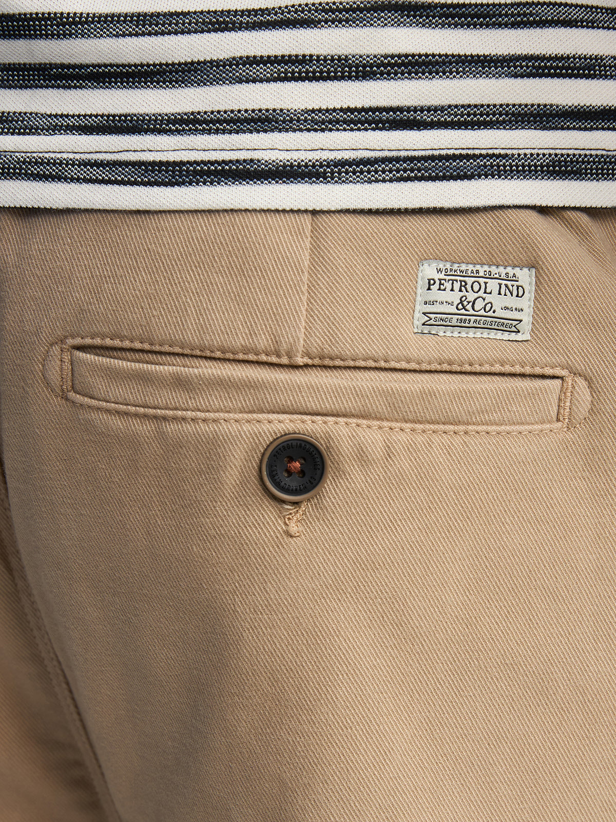 Petrol - Pantalon - Brun clair