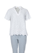 Victoria - Blouse - Blanc