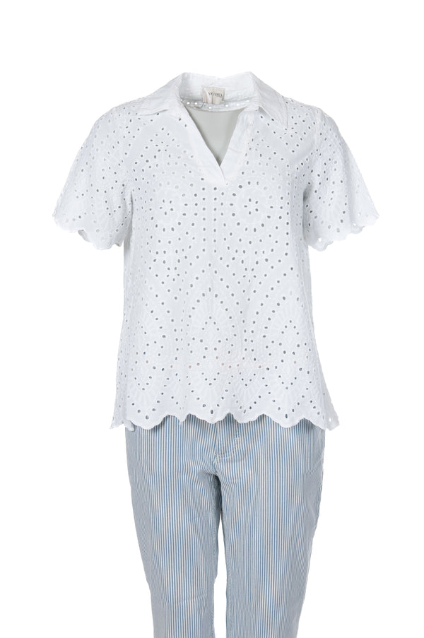 Victoria - Blouse - Wit