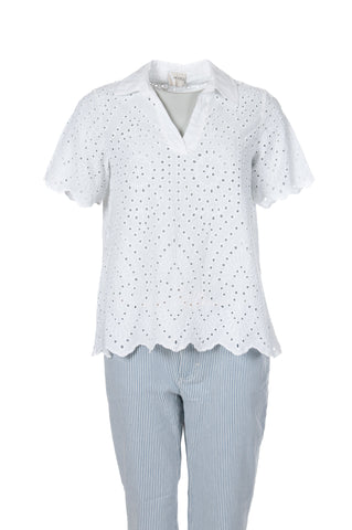 Victoria - Blouse - Wit