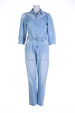 Esqualo - Jumpsuit - Blauw