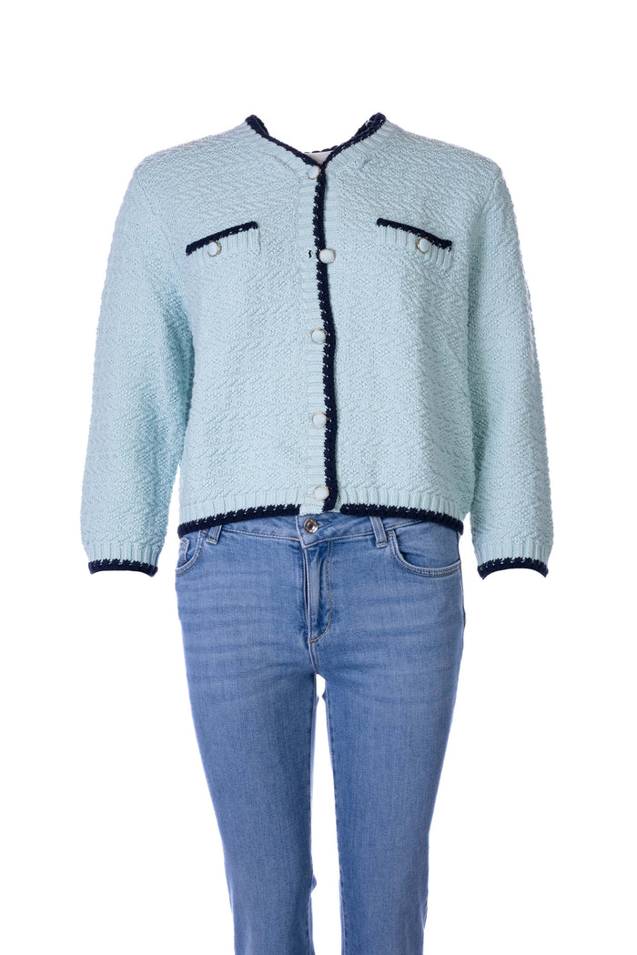TWINSET - CARDIGAN - TURQUOISE
