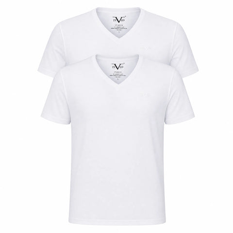 V1969 - 2pack T-Shirts - Wit
