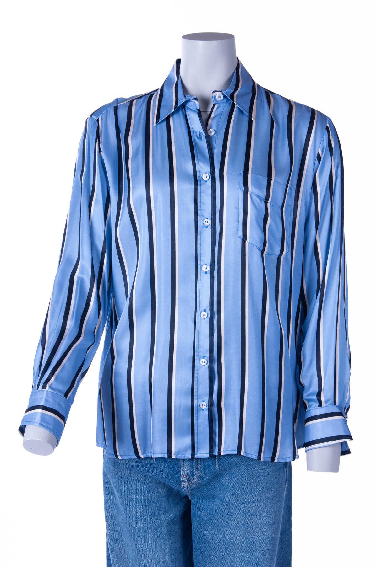 45739 blouse bleu pour femme – 2