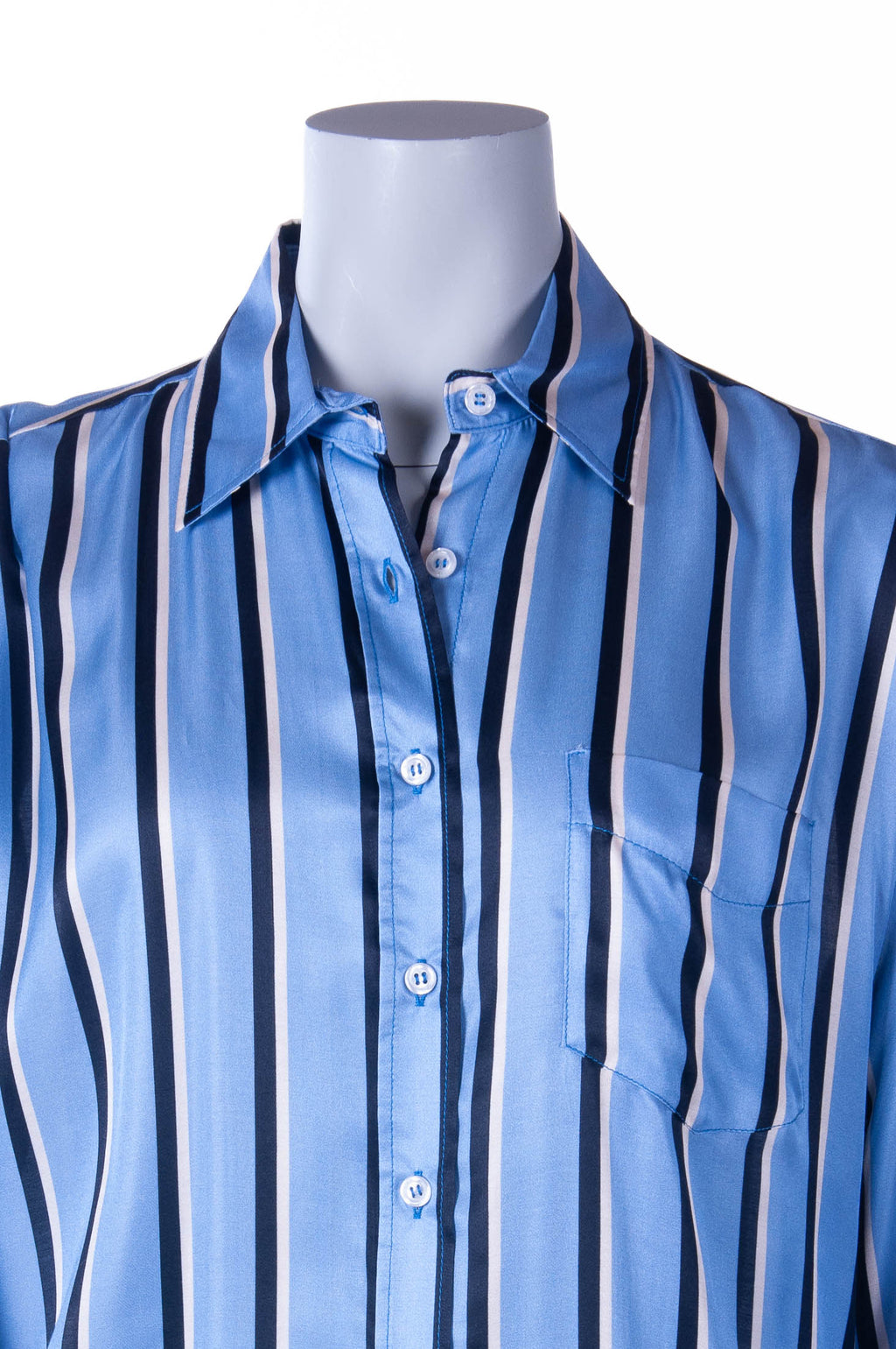 45739 - Blouse - Blauw
