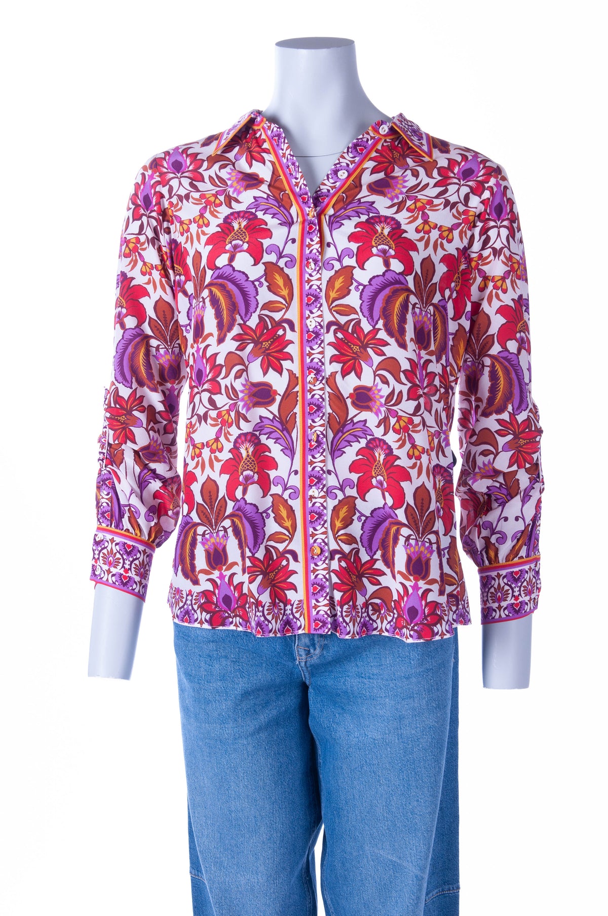 Hale Bob blouse rouge pour femme – 2
