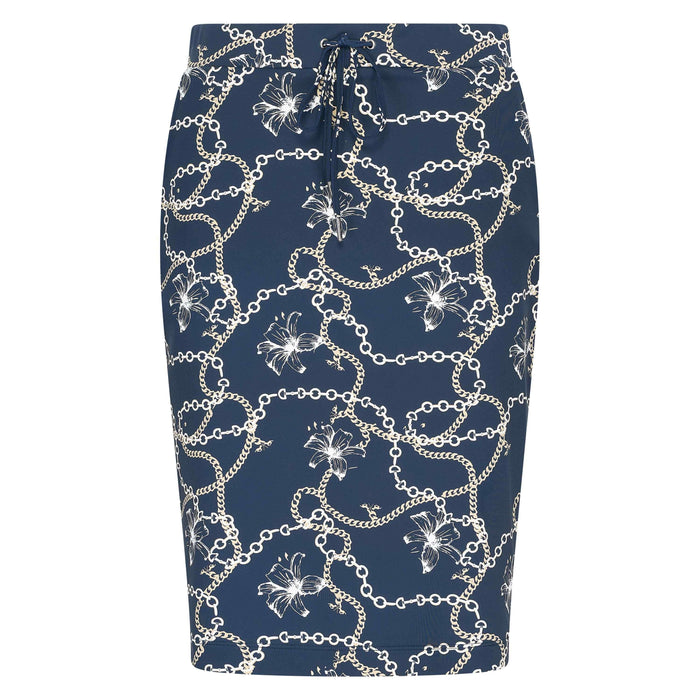 Hv Society - Skirts - Navy Aop