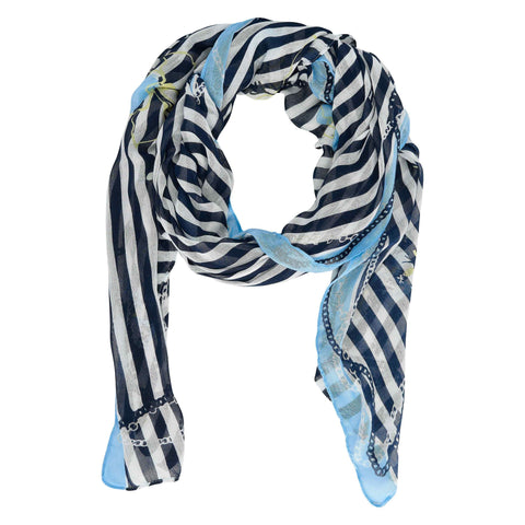 1005103602 - Scarf HVSZuri  - 5001 - Navy