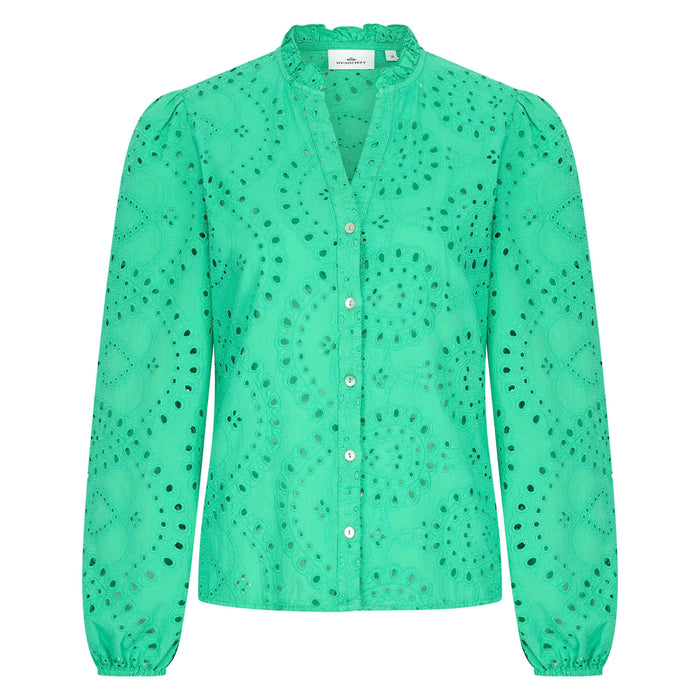 0404103607 - Blouse HVSLana  - 6119 - Leaf Green