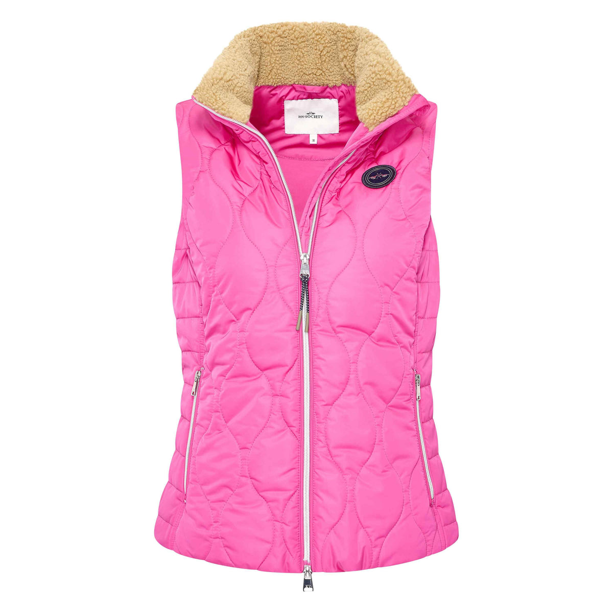 HV Society bodywarmer fuchsia voor dames