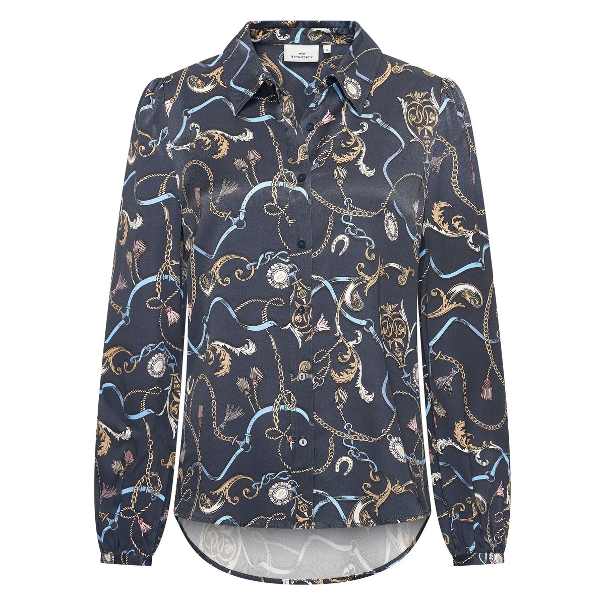 HV Society blouse donkerblauw voor dames