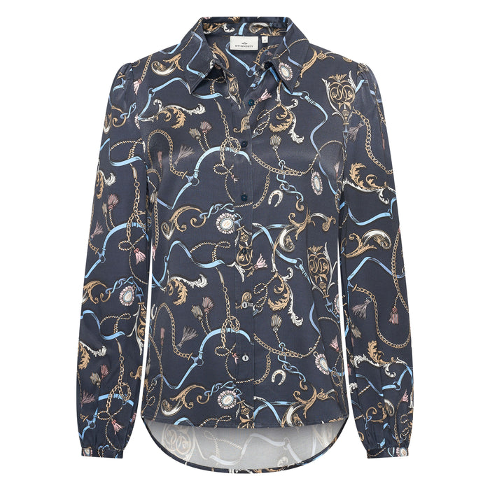 Hv Society - Blouse - Navy