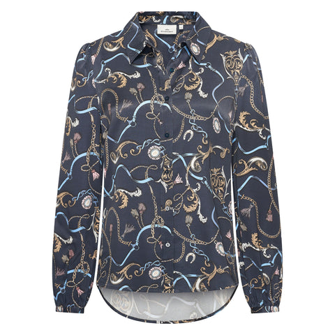 Hv Society - Blouse - Navy