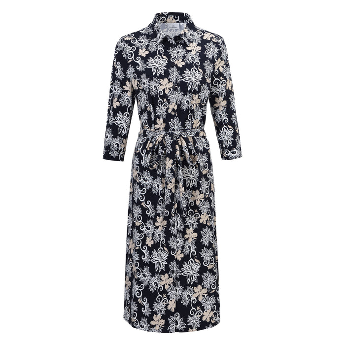 Hv Society - Dresses - Navy Flower