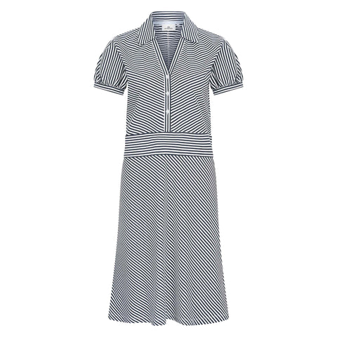 Hv Society - Dresses - Navy-White