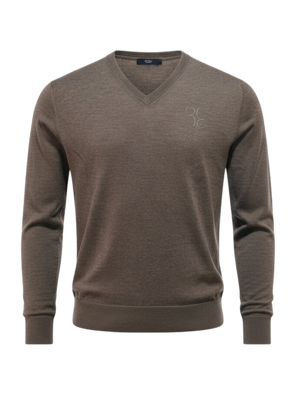 Billionaire pull gris pour homme
