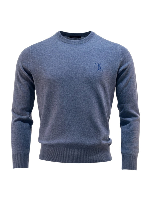 Billionaire pull bleu pour homme