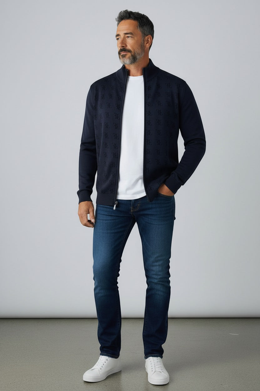 Billionaire vest blauw voor heren – 2
