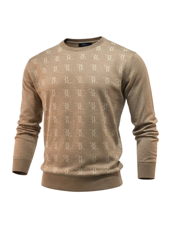 Billionaire pull beige pour homme