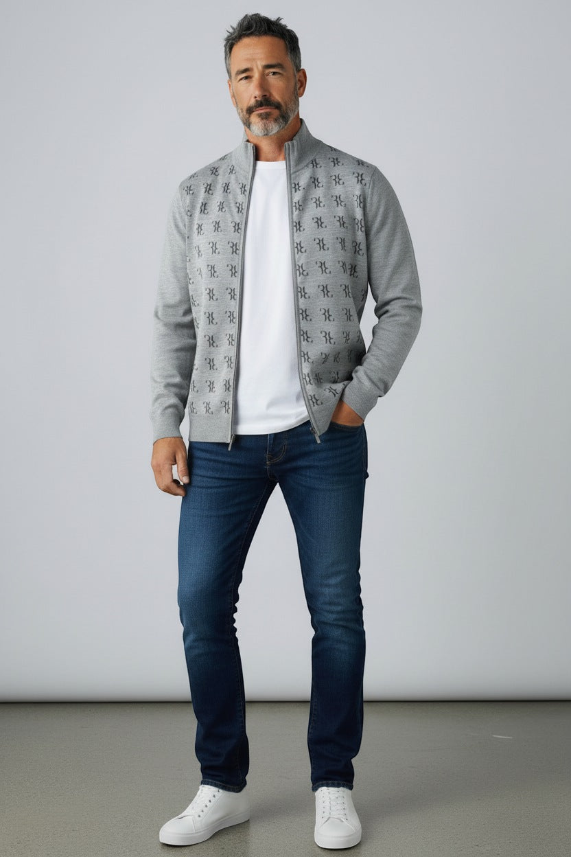 Billionaire vest grijs voor heren – 2