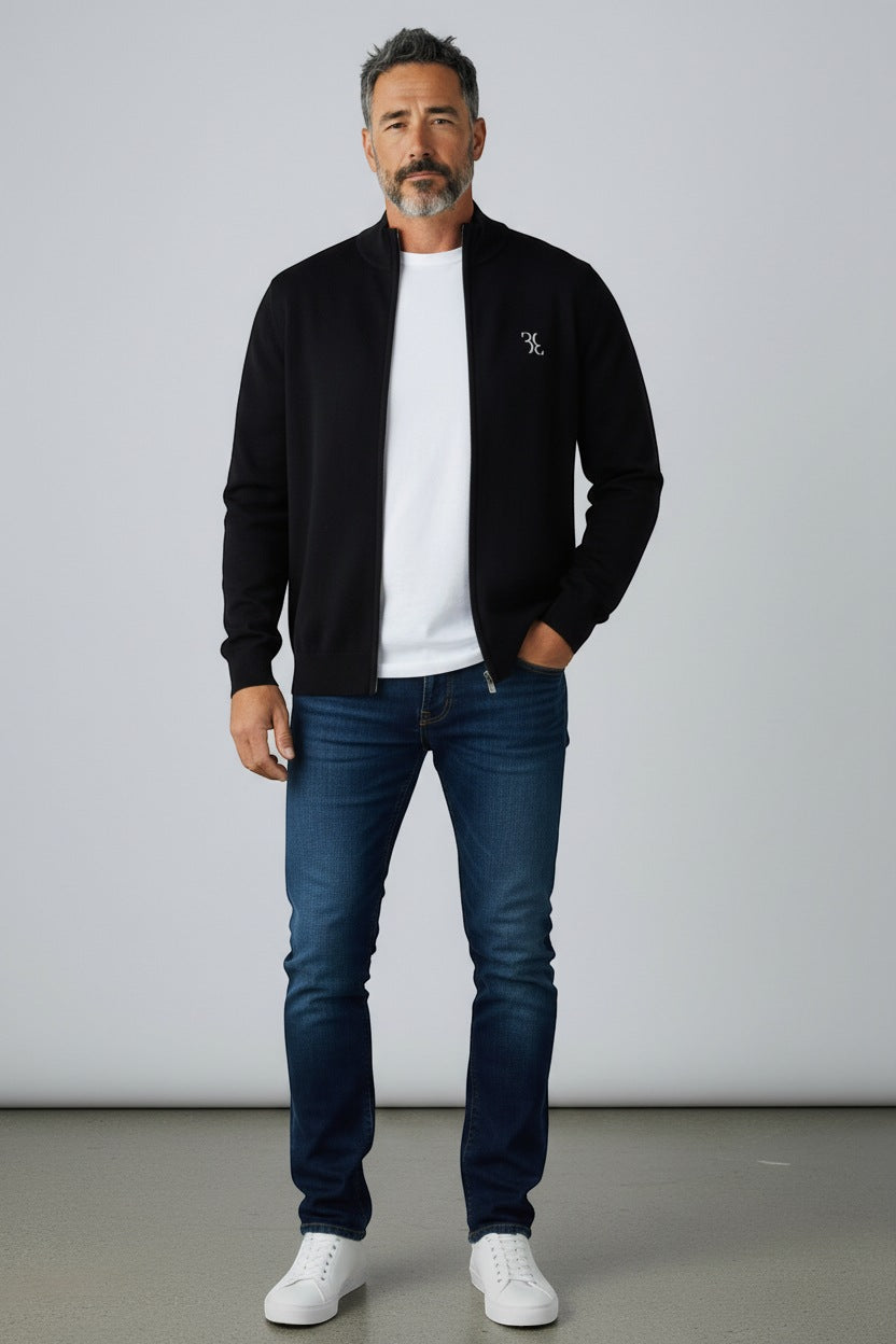 Billionaire vest zwart voor heren – 2