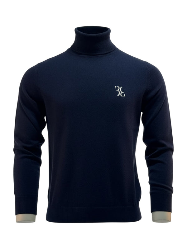 Billionaire pull bleu foncé pour homme