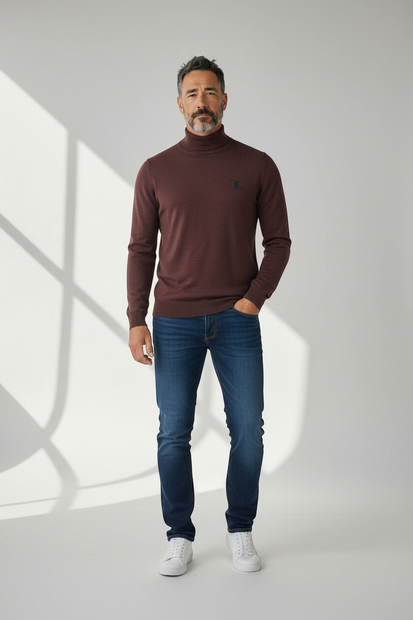 Billionaire trui bordeaux voor heren – 2
