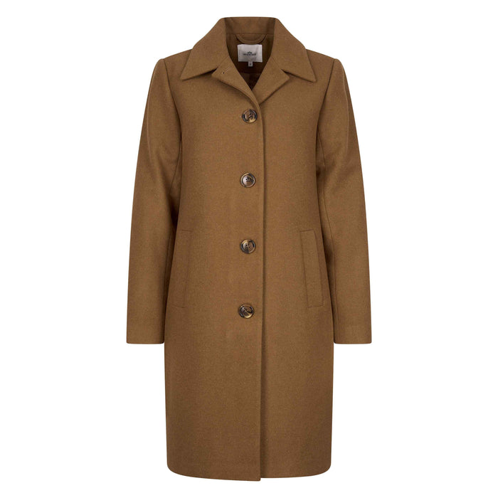 Hv Society - Woolen Coat Hvskarima - Camel