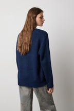 Bsb - Pull - Bleu foncé