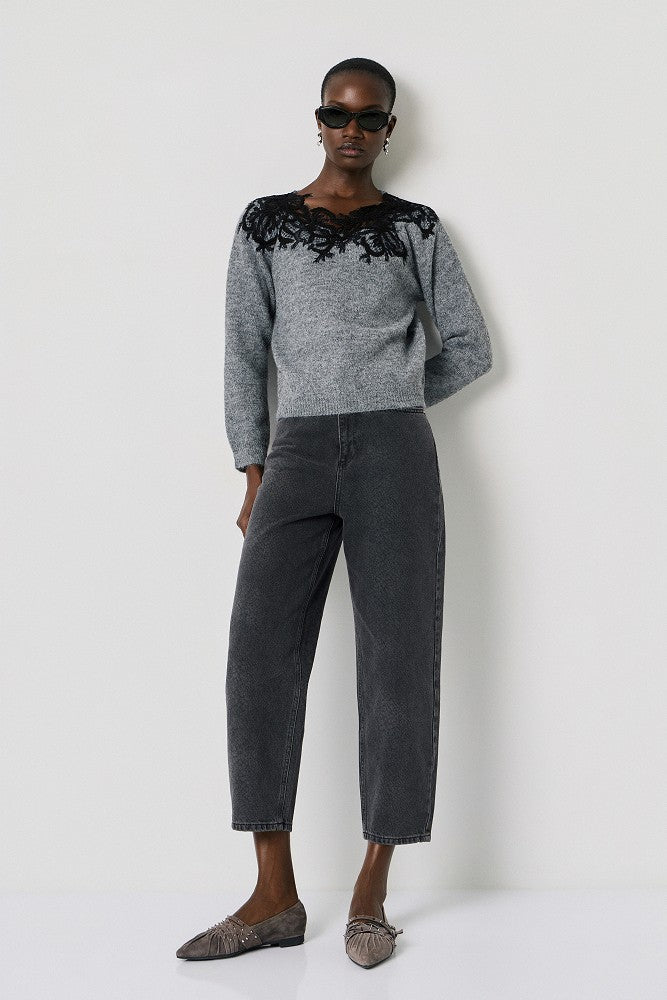 Bsb - Pull - Gris foncé