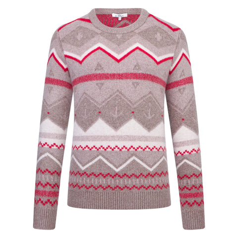 Hv Society - Trui - Dark Taupe