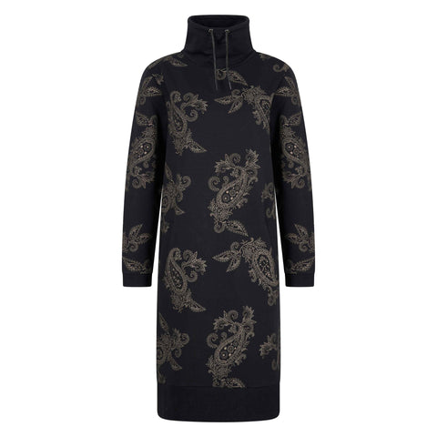 Hv Society - Dress Hvssuzanne - Black Aop