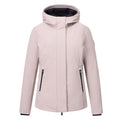 HV Society jas champagne met capuchon en zwarte ritszakken voor dames
