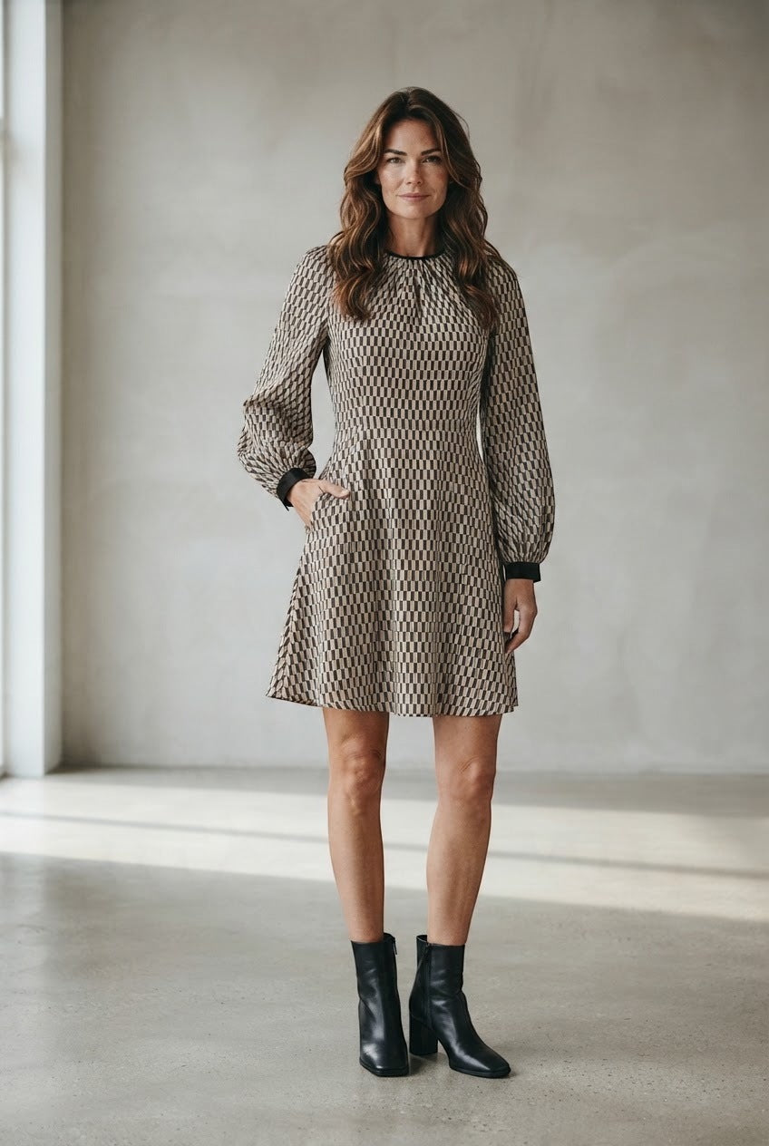 Liu Jo jurk ecru voor dames – 2