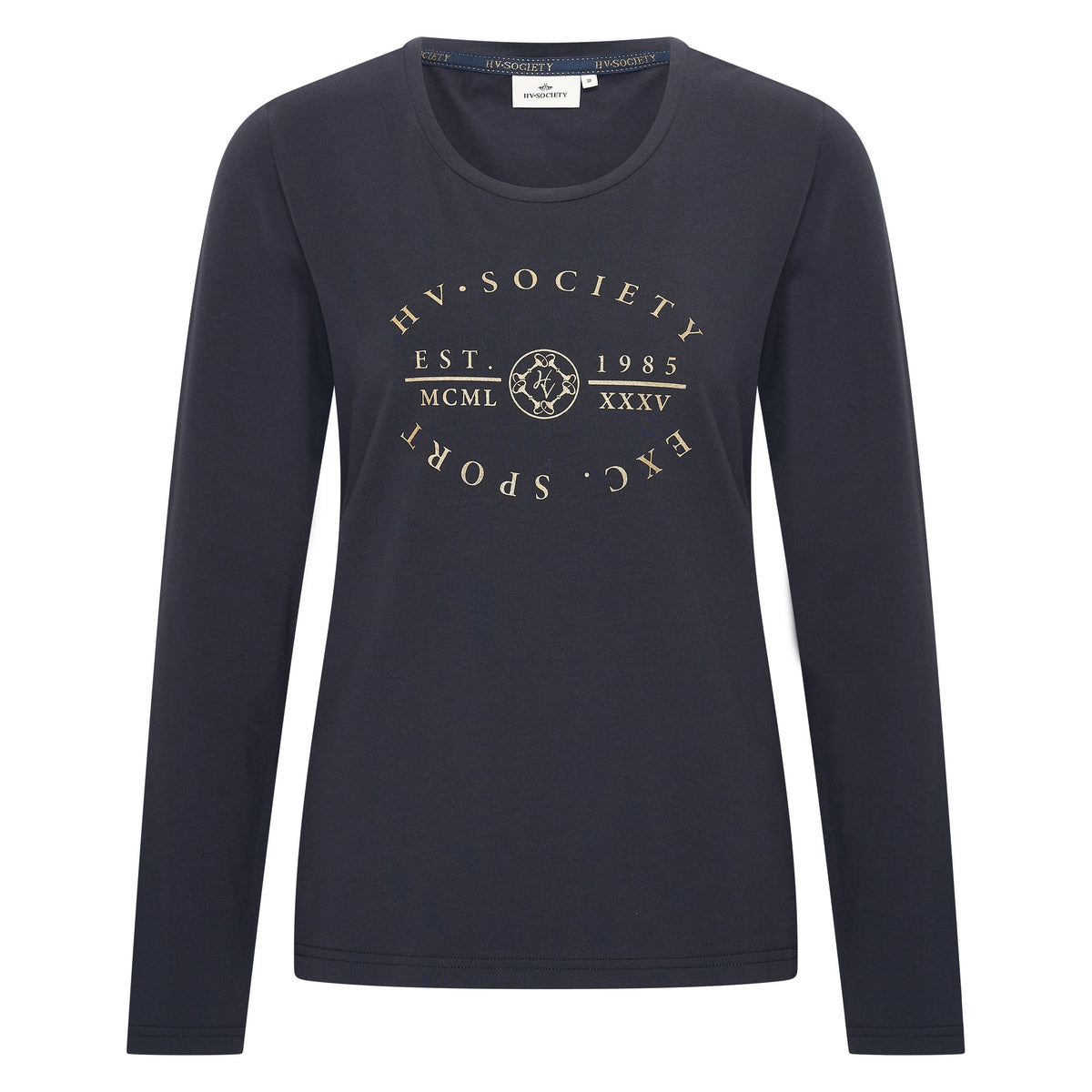 HV Society top donkerblauw voor dames