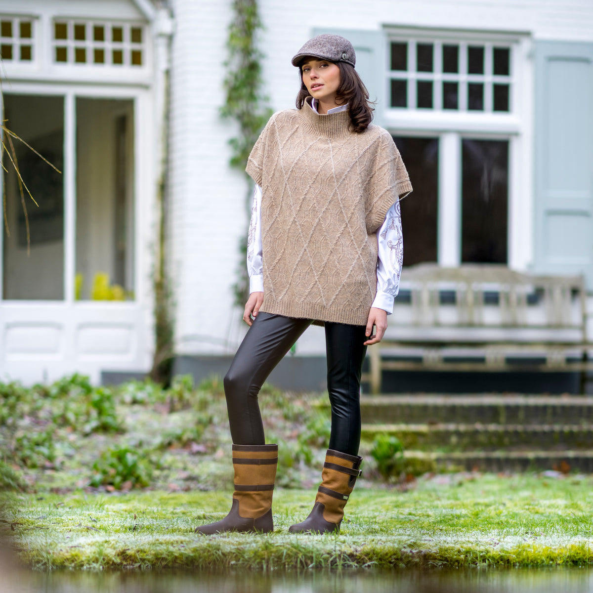 HV Society vest beige voor dames – 2