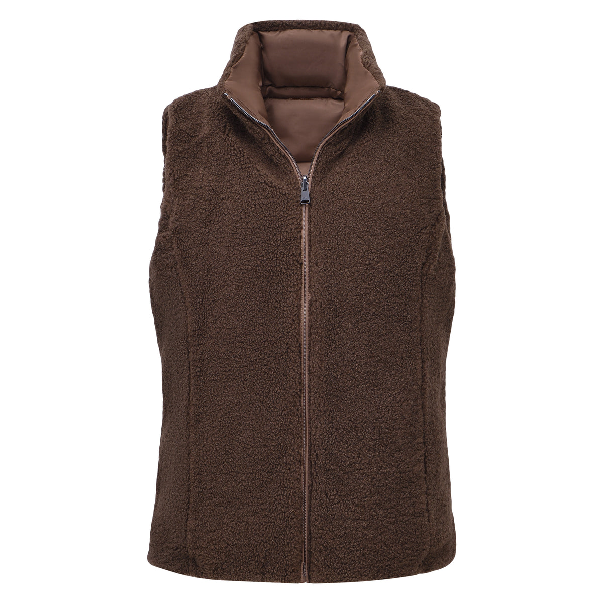 HV Society bodywarmer taupe voor dames – 2