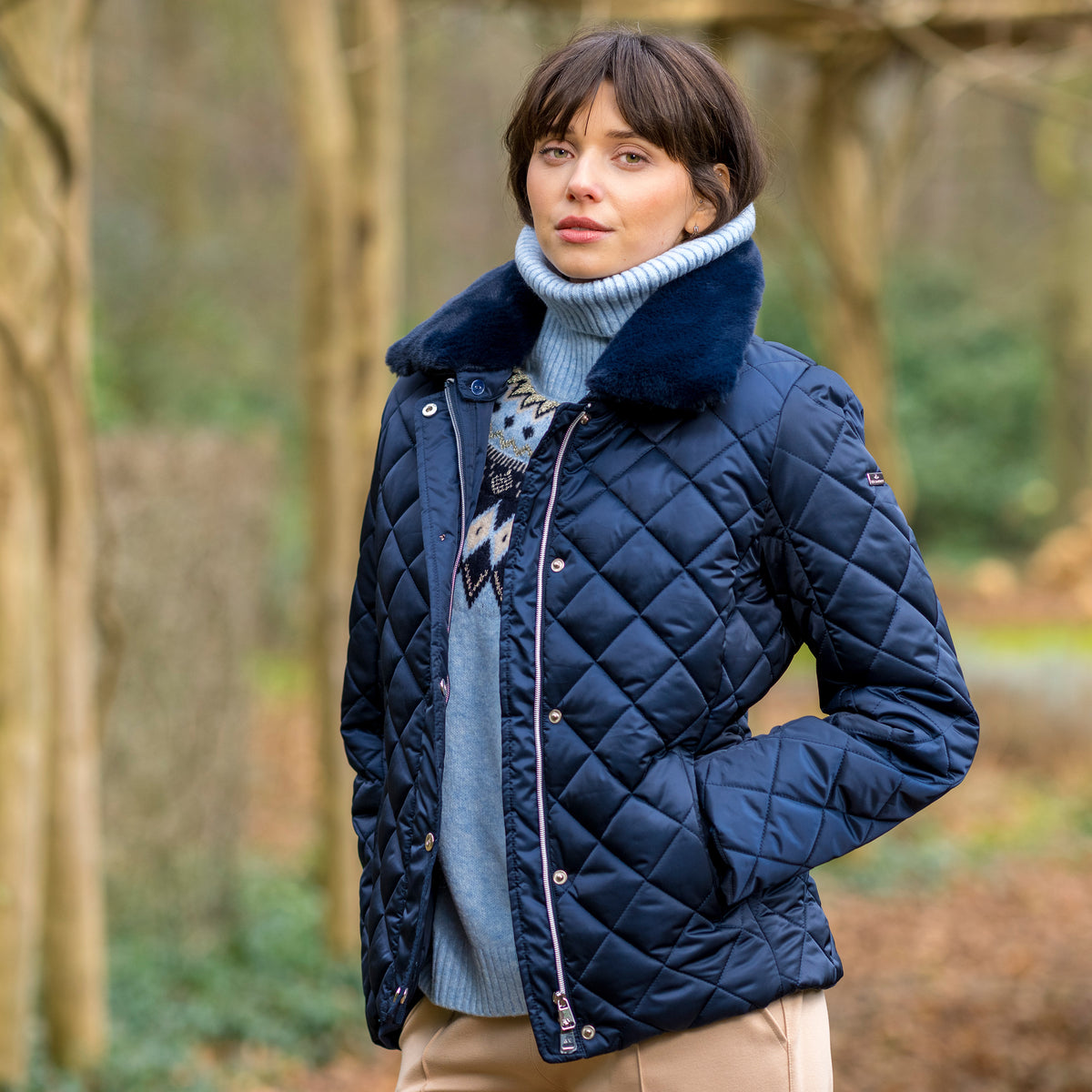 HV Society trui lichtblauw voor dames – 3