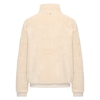 HV Society vest ecru met teddystof en opstaande kraag voor dames